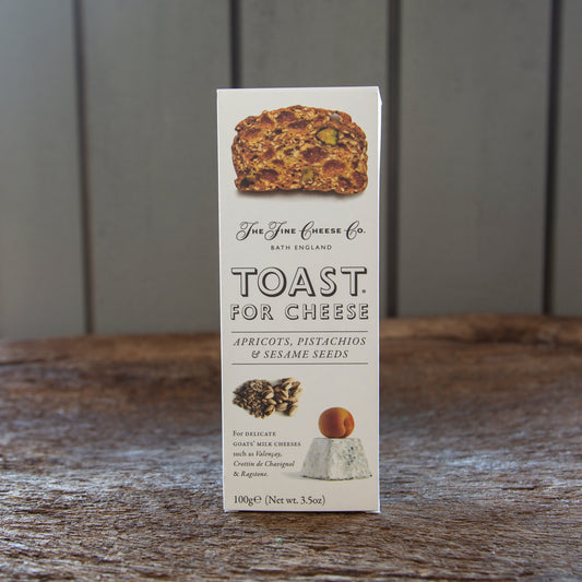 Toast for Cheese - Apricots, Pistachios & Sesame Seeds
