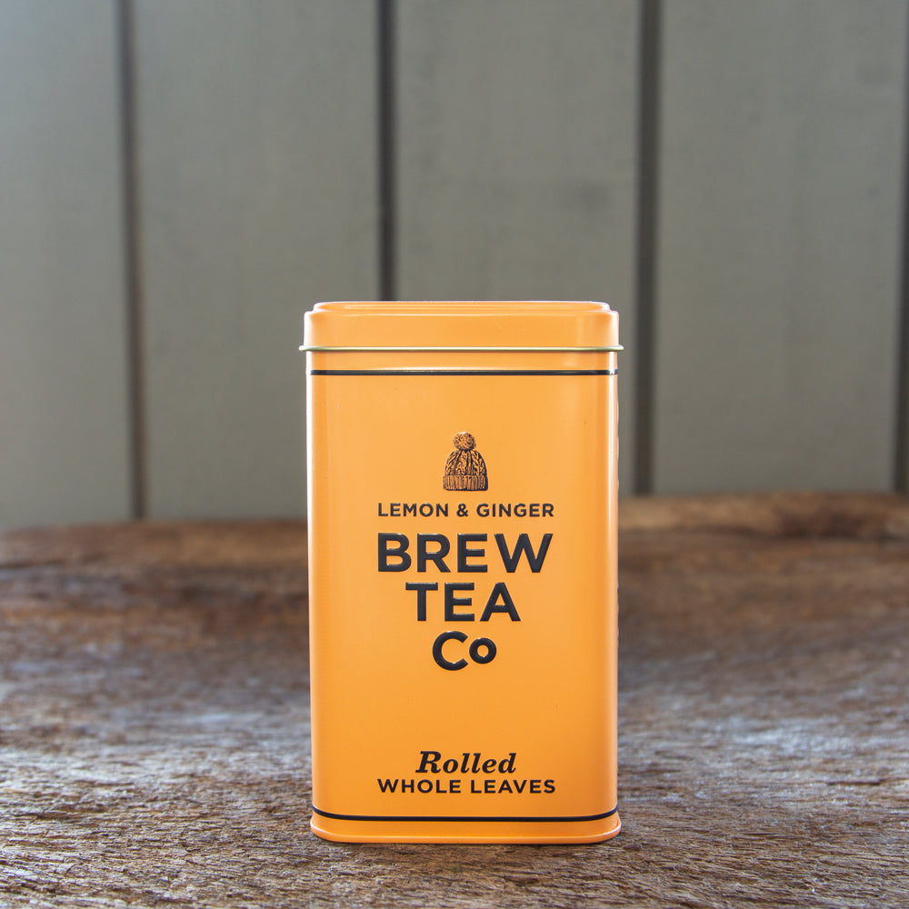 Lemon & Ginger Rolled Whole Leaves | Brew Tea Co