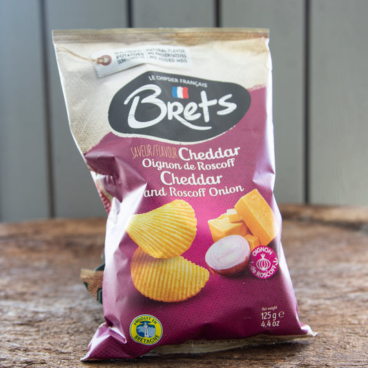 Cheddar Oignon de Roscoff Cheddar and Roscoff Onion | Brets