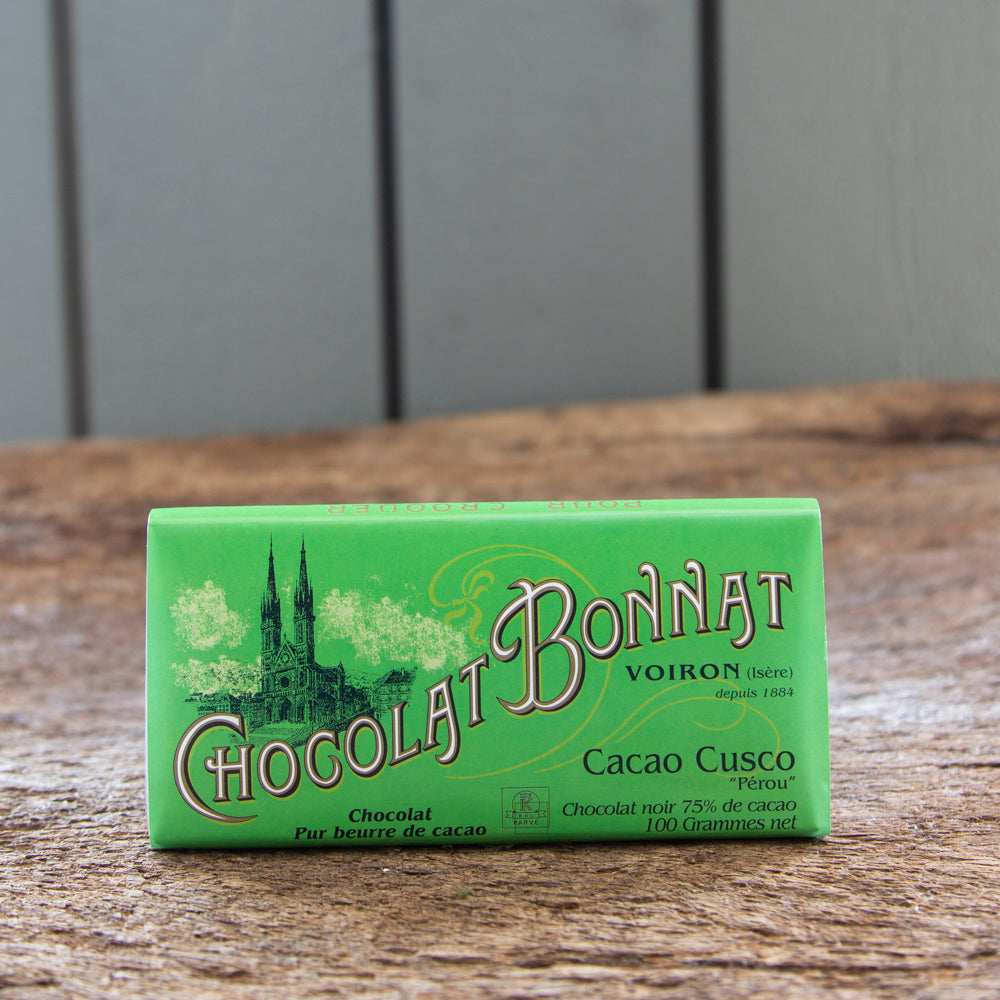 Cacao Cusco Pérou 75% de Cacao | Chocolat Bonnat