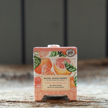Pink Grapefruit - Soy Wax Candle | Michel Design Works